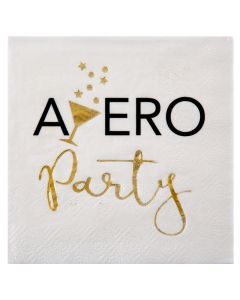 20 Serviettes papier "Apéro party"
