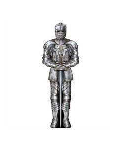 Décor chevalier en armure – 182 cm