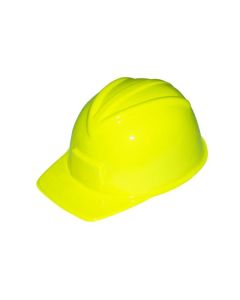 Casque de chantier adulte - jaune