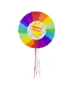 Piñata Happy Birthday multicolore