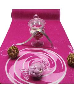 Chemin de table Candy Bar Violet Bonbon