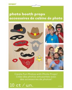 10 Accessoires photobooth western