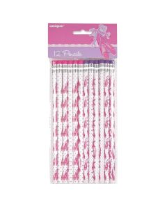 12 Crayons à papier ballerine
