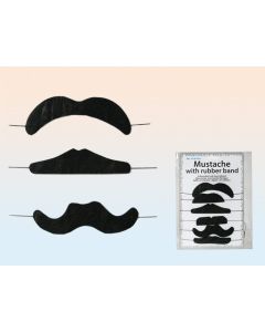Set de 6 moustaches en feutre