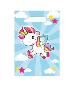 8 Sacs de fête licorne