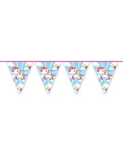 Guirlande fanions anniversaire licorne