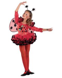 Déguisement fille coccinelle ballerine - 4 ans
