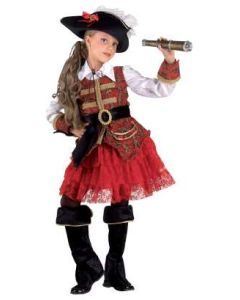 Déguisement fille pirate des 7 trésors - 2 ans