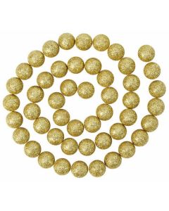 Guirlande de boules pailletées - Or