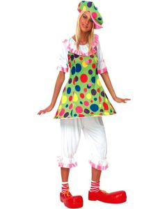 Déguisement femme clown - Taille L