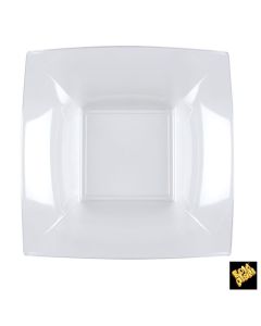Assiette creuse - transparent - x 8