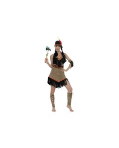 Costume femme indienne - beige - Taille L