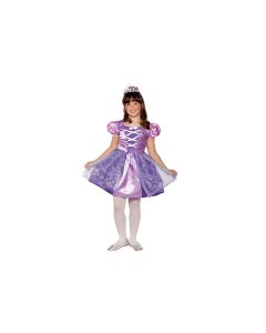 Déguisement fille princesse violette