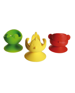 Coquetier en silicone animaux
