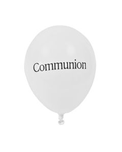 8x Ballon de baudruche communion