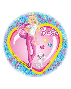 disque à gâteau Barbie