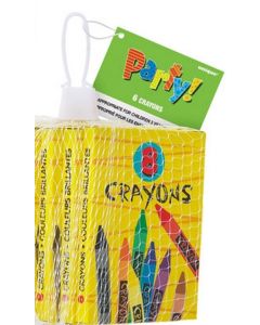 6 boites de 8 crayons pastels -  jouets pour pinata