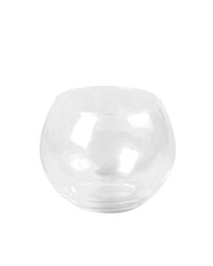 Vase verre boule - 10 cm