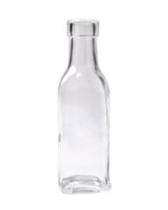 Vase bouteille carrée - 15 cm - 1