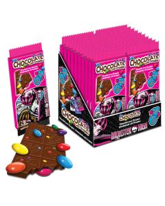 Tablette chocolat dragées Monster High