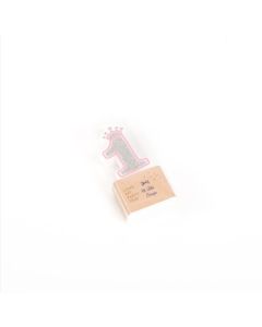 bougie princesse chiffre 1