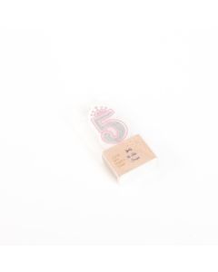 bougie princesse chiffre 5