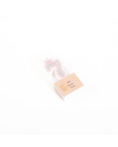 bougie princesse chiffre 7