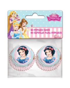 60 Mini caissettes à cupcakes princesses disney