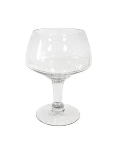 Coupe sur pied en verre 27cm