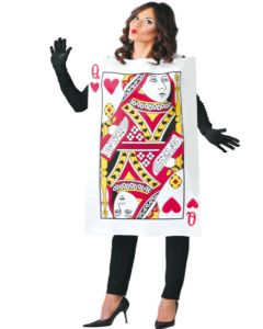 déguisement jeu de cartes femme