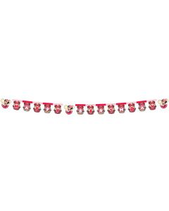 Bannière de lettres « Happy Birthday »  – Minnie Café