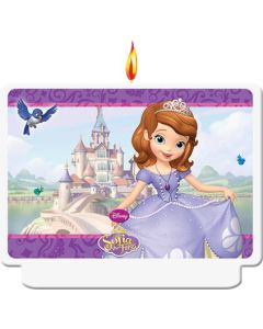 Bougie d'anniversaire décorative – Princesse Sofia
