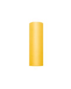 Rouleau de tulle jaune - 15 cm x 9 m