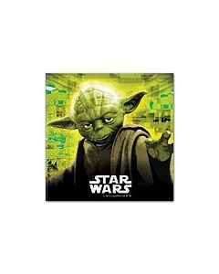 20 serviettes Yoda Star Wars