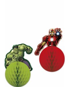 2 boules alvéolées avengers