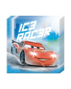 20 serviettes cars ice