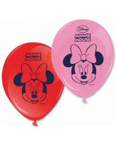 8 ballons Minnie