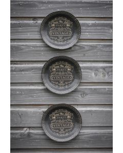 10 assiettes vintage - 2