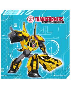 20 serviettes transformers