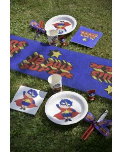 10 assiettes super héros - 2