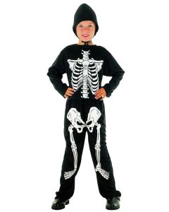 Déguisement enfant combinaison squelette - Taille 7/9 ans