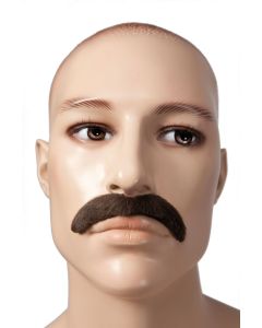Moustache années 60 - Marron