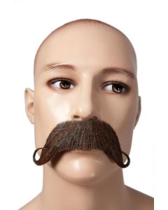 Moustache dandy - Marron