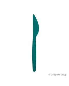 couteaux en plastique vert 