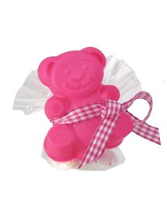 Moule ours fuschia 7 cm