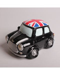 Tirelire Mini Cooper noire