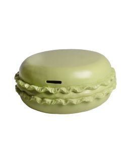 Tirelire macaron étalage vert pastel