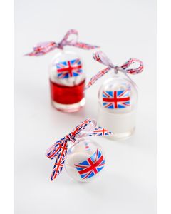 4 boules transparentes - Angleterre