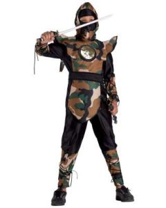 Déguisement enfant guerrier ninja - 6 ans