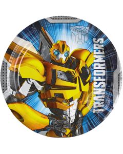 8 Assiettes Transformers - 18 cm